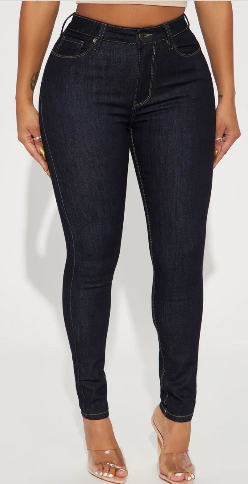 Body Sculpting Skinny Jeans - Dark Wash
