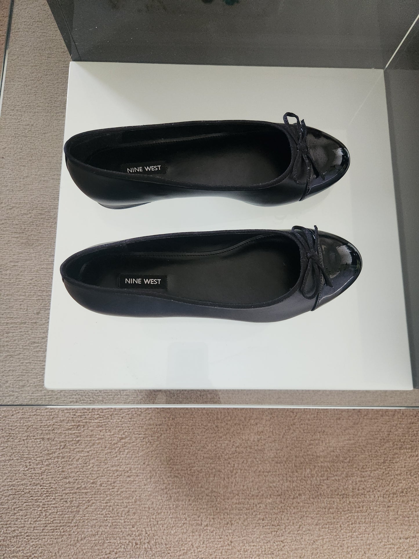Polished & Powerful Nine West Ballet Flats - Black