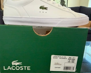 Lacoste Women's Lerond Pro BL 23 1 CFA Preloved Sneaker - White