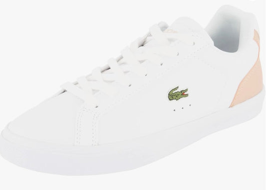 Lacoste Women's Lerond Pro BL 23 1 CFA Sneaker - White/Light Pink