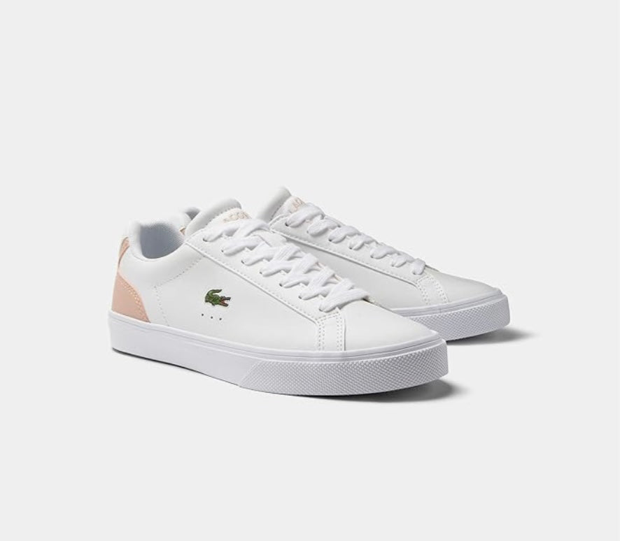 Lacoste Women's Lerond Pro BL 23 1 CFA Sneaker - White/Light Pink