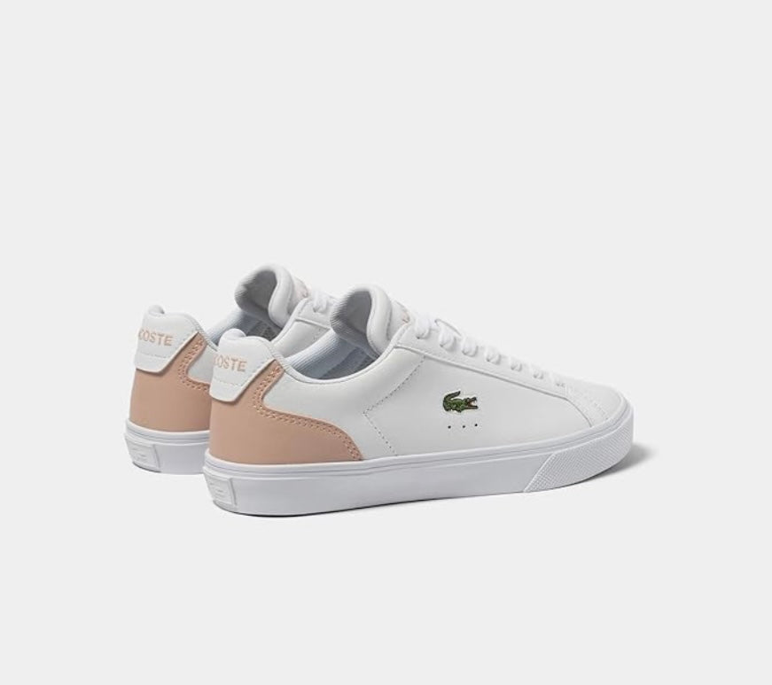 Lacoste Women's Lerond Pro BL 23 1 CFA Sneaker - White/Light Pink